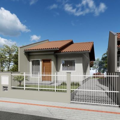 Casa com dois dormitórios - Casa em Warnow, Indaial - à venda - RUBI INVESTIMENTOS IMOBILIÁRIOS LTDA