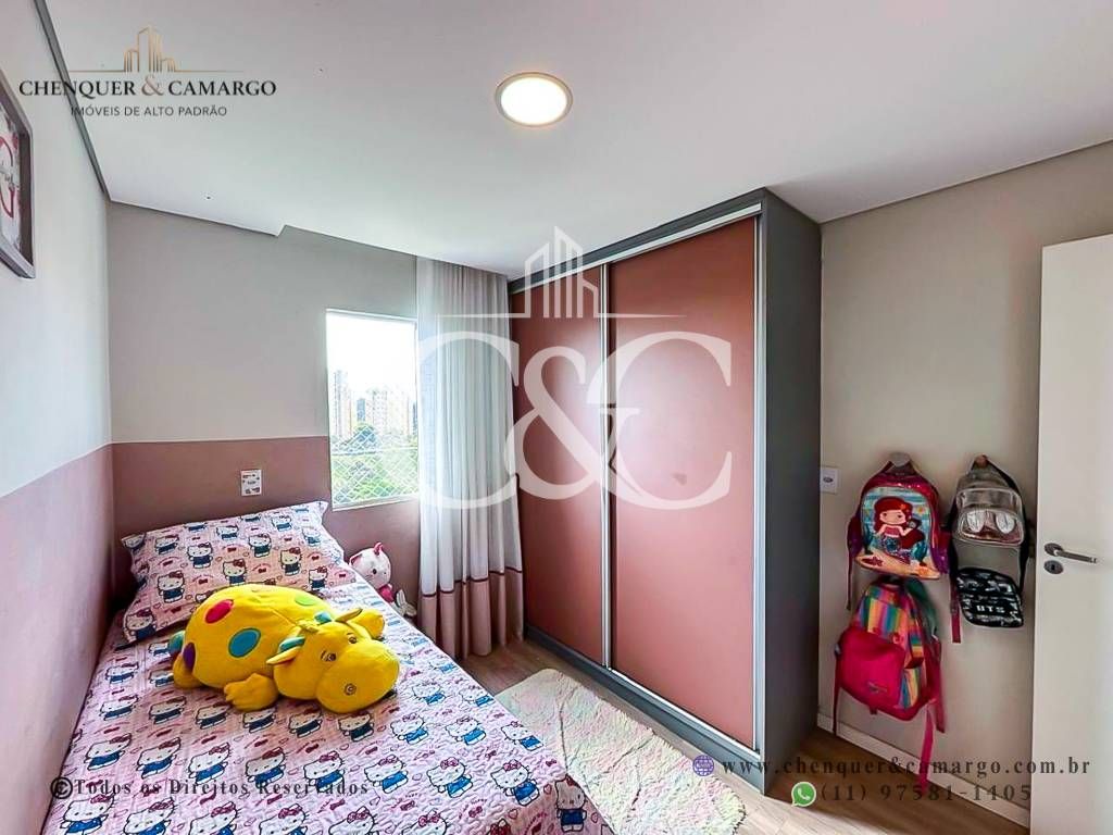 Apartamento à venda no Jardim Conquista Jundiaí, 64m², reformado, 2 dormitórios planejados