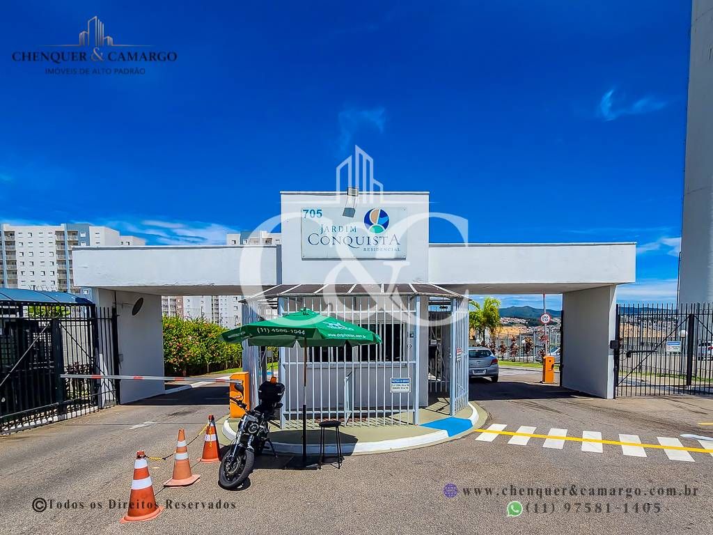 Apartamento à venda no Jardim Conquista Jundiaí, 64m², reformado, 2 dormitórios planejados
